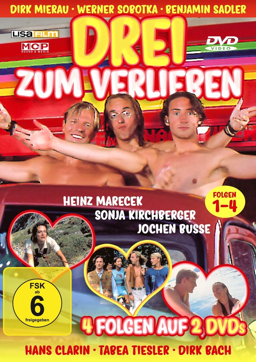 Drei zum Verlieben - Folgen 1-4 Box sets
