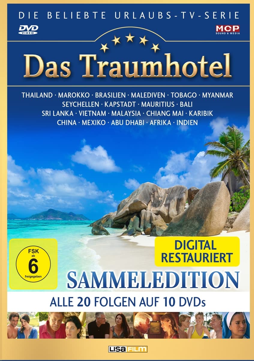 Das Traumhotel - Sammeledition - Alle 20 Folgen auf 10 DVDs - Digital restauriert Box sets