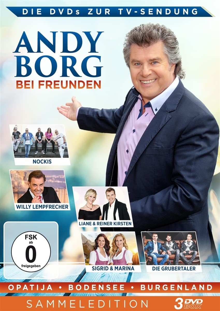 Andy Borg Bei Freunden - Opatija - Bodensee - Burgenland (3DVD-Sammeledition) Movies