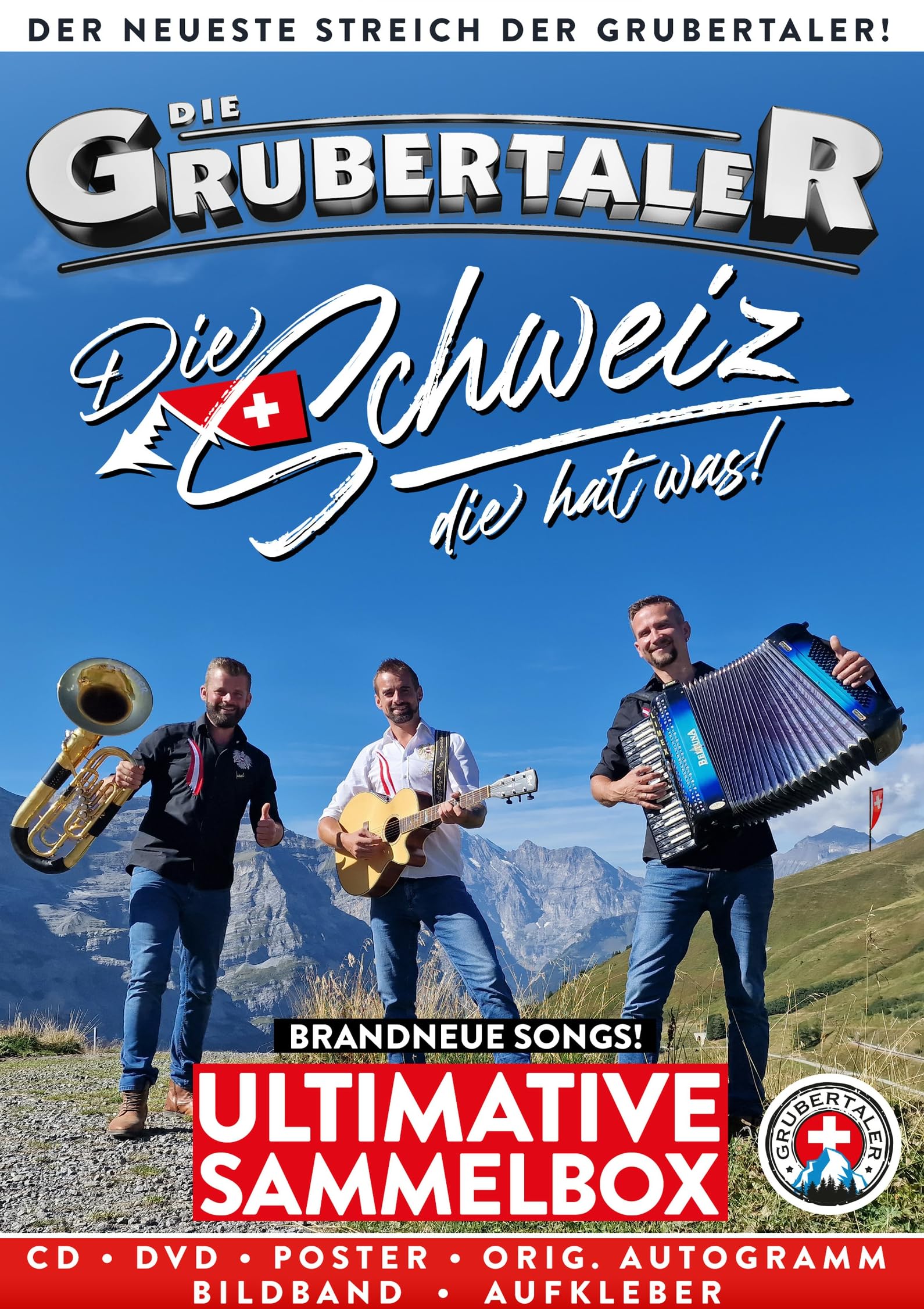 Die Grubertaler - Die Schweiz die hat was! Ultimative Sammelbox German Schlager & Volksmusik