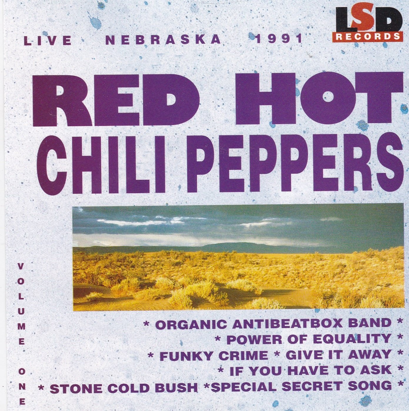 LIVE NEBRASKA 1991 Music