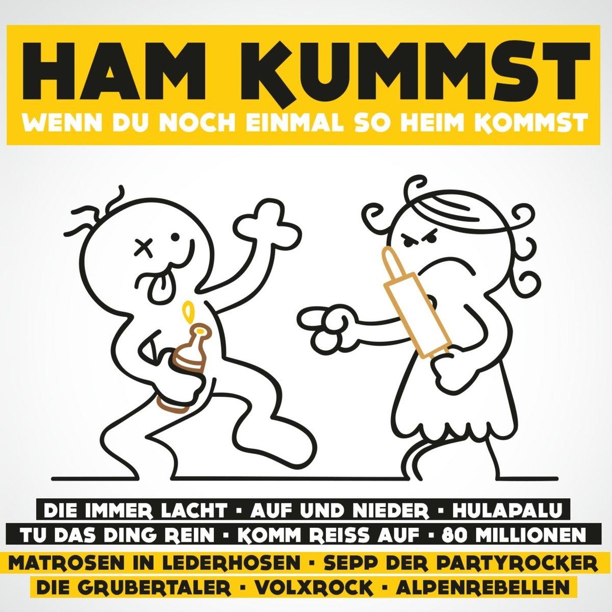 Ham kummst-20 aktuelle Party Music