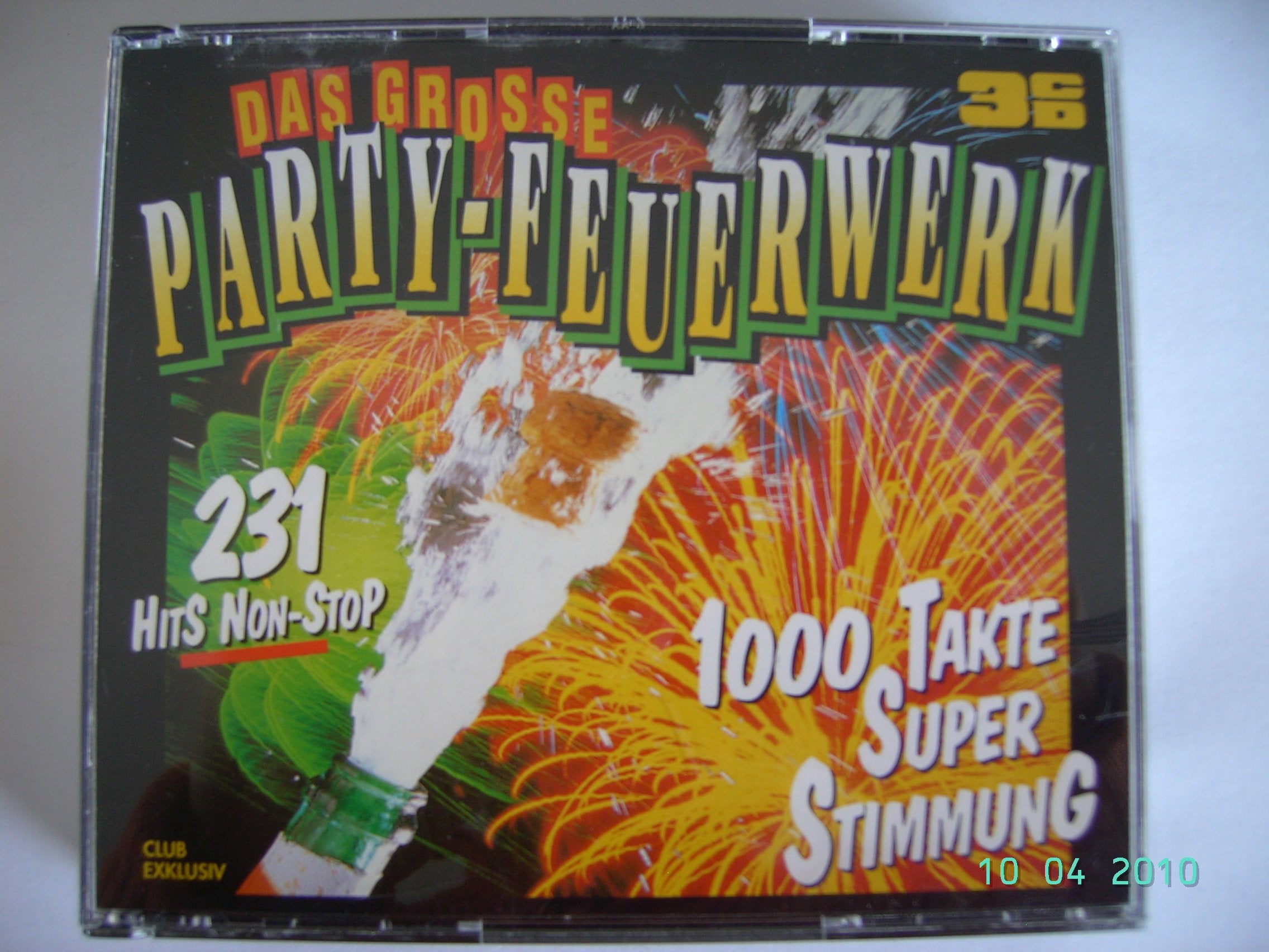 Das große Party-Feuerwerk : 231 Hits Non-stop ( 3er Boxset) Music