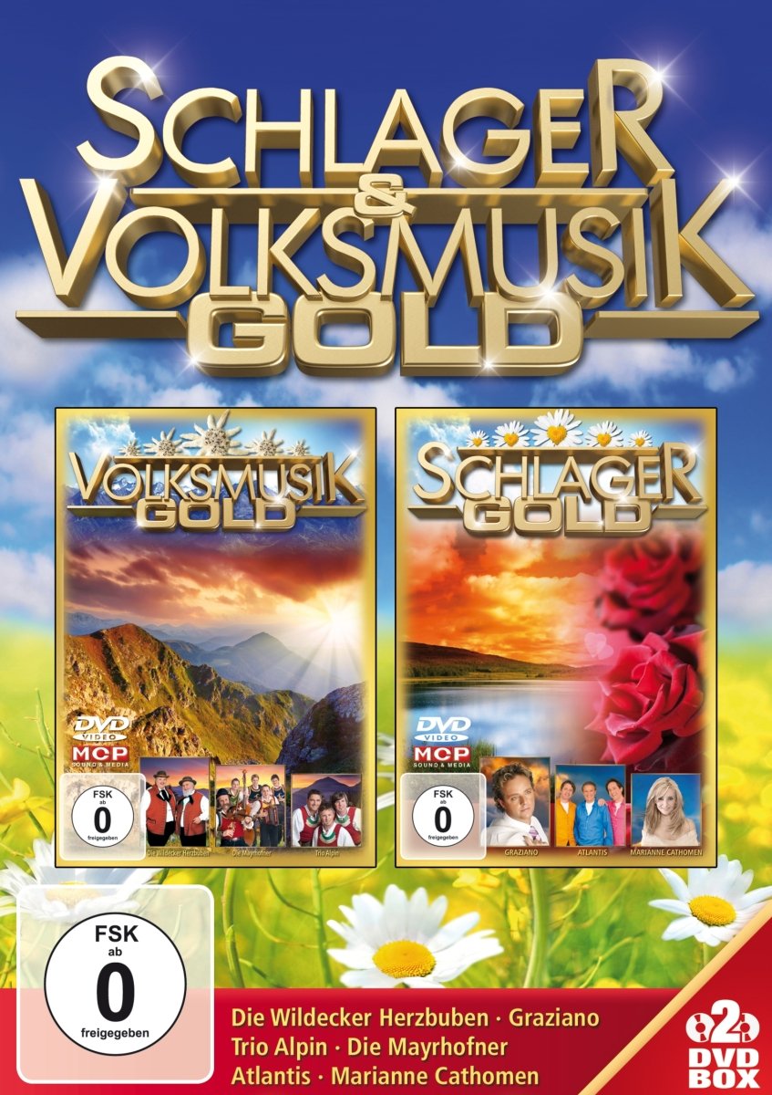 Schlager & Volksmusik Gold dvd