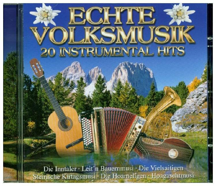Echte Volksmusik-20 Instrumental Hits German Schlager & Volksmusik