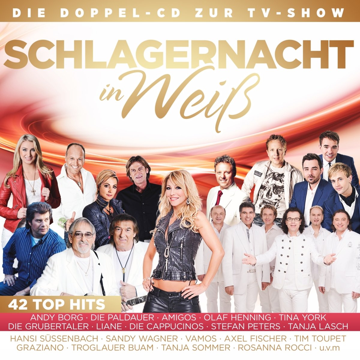Schlagernacht in weiß German Schlager & Volksmusik