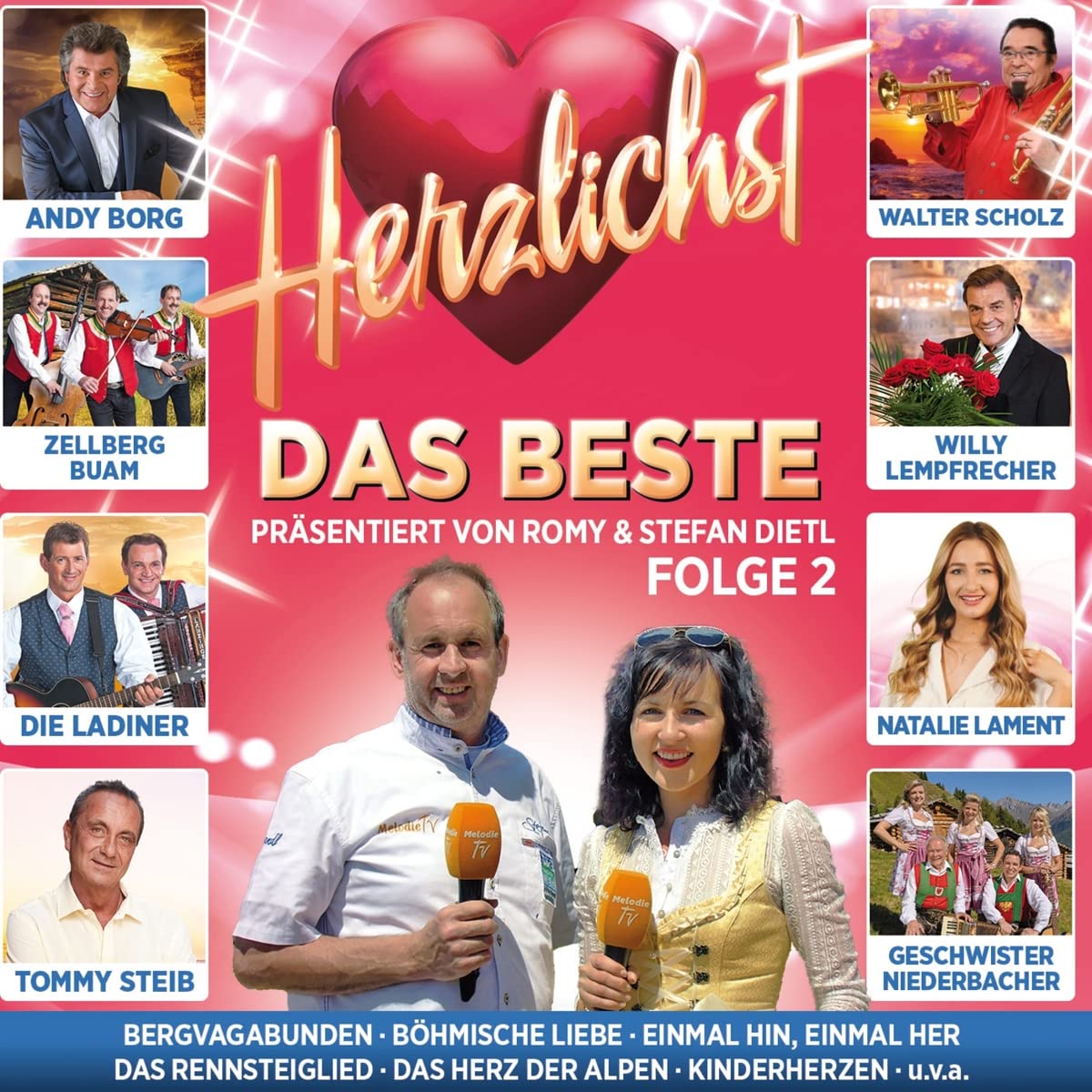 Herzlichst-Das Beste präsentiert von Romy & Stef German Schlager & Volksmusik
