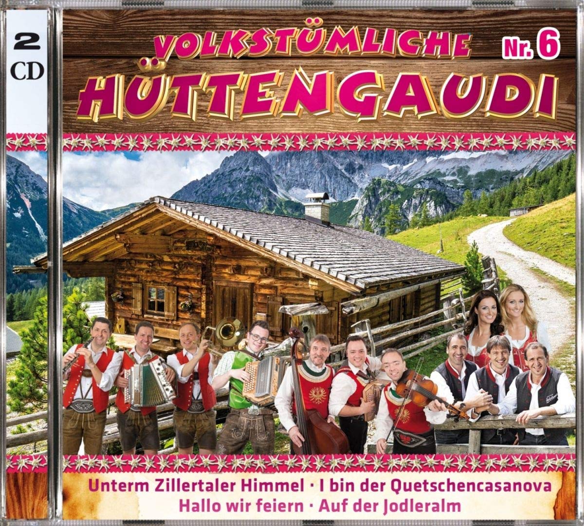 Volkstümliche Hüttengaudi Nr.6-CD German Schlager & Volksmusik