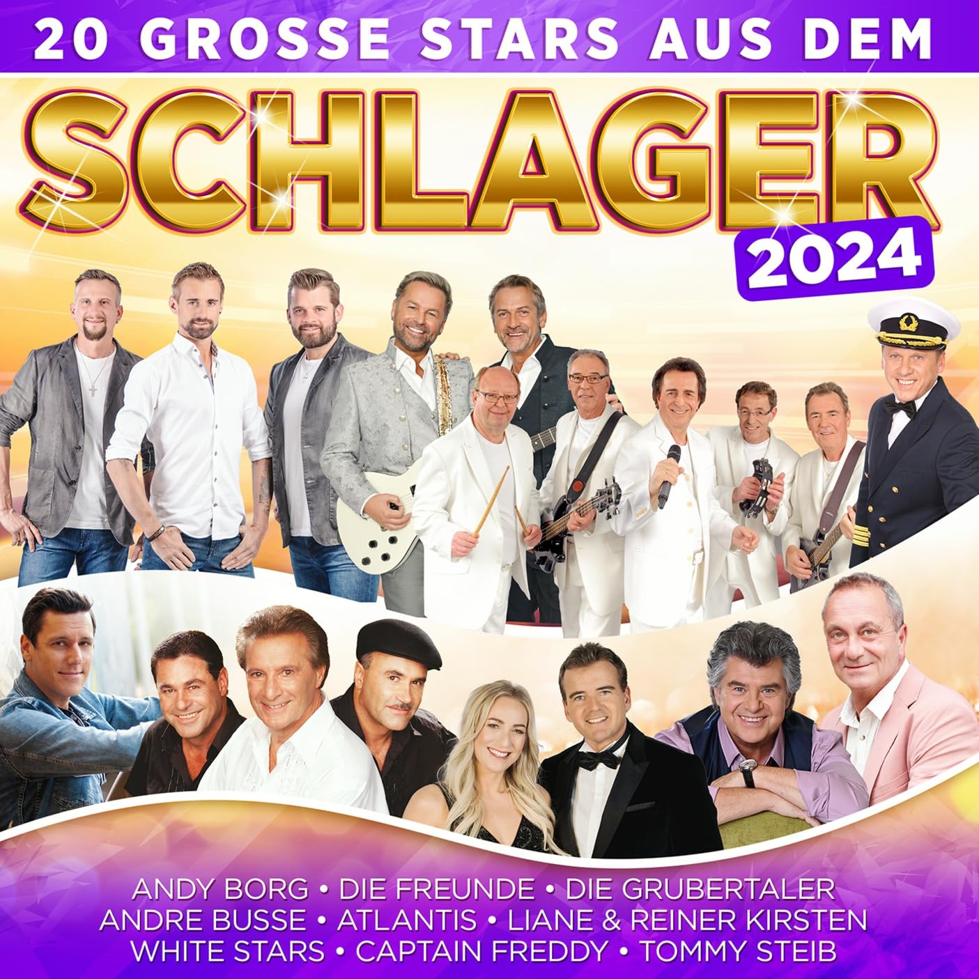20 große Stars aus dem Schlager 2024 Music