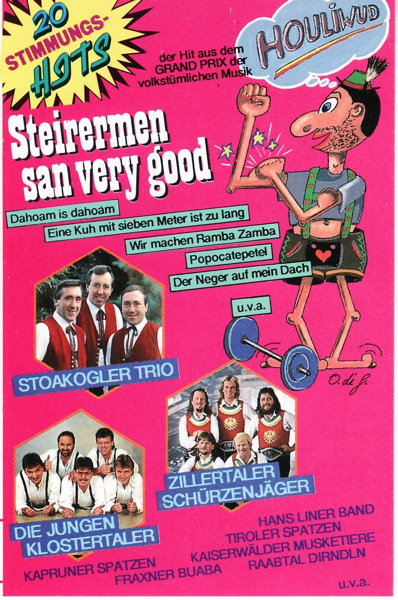 Steirermen San Very Good/20 German Schlager & Volksmusik