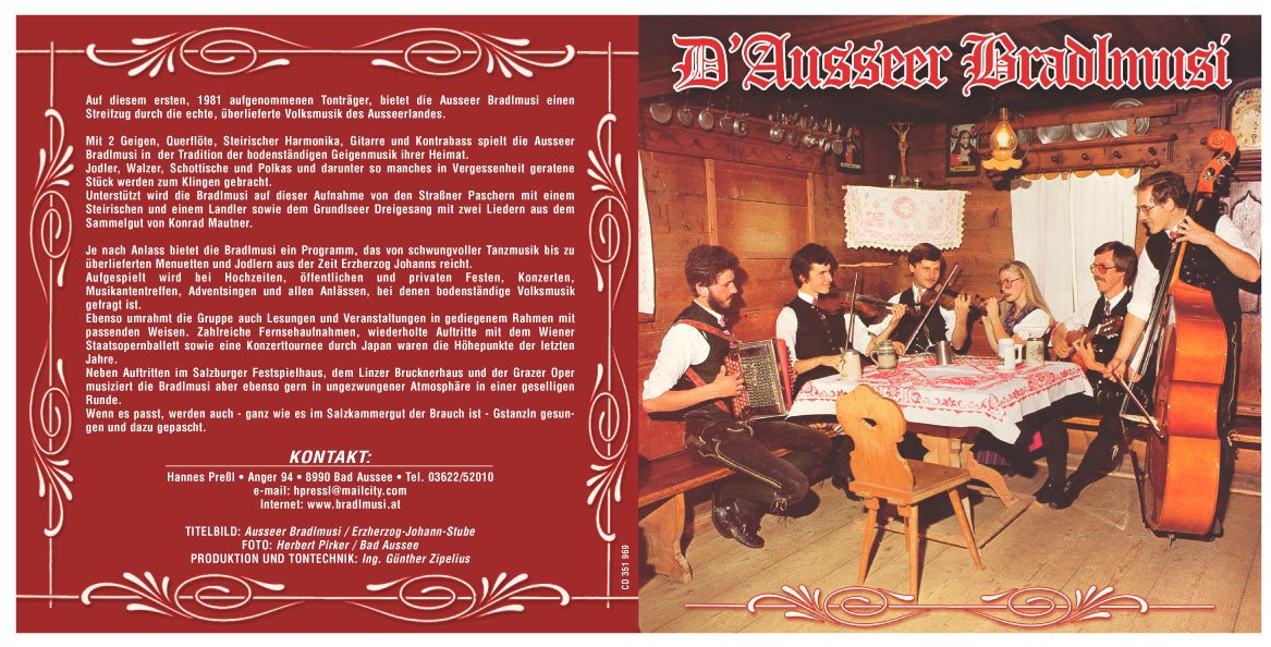 D Ausseer Bradlmusi German Schlager & Volksmusik