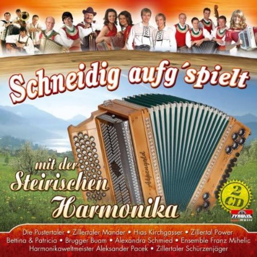 Schneidig Aufg'spielt Mit Der Steirischen Harmonik German Schlager & Volksmusik