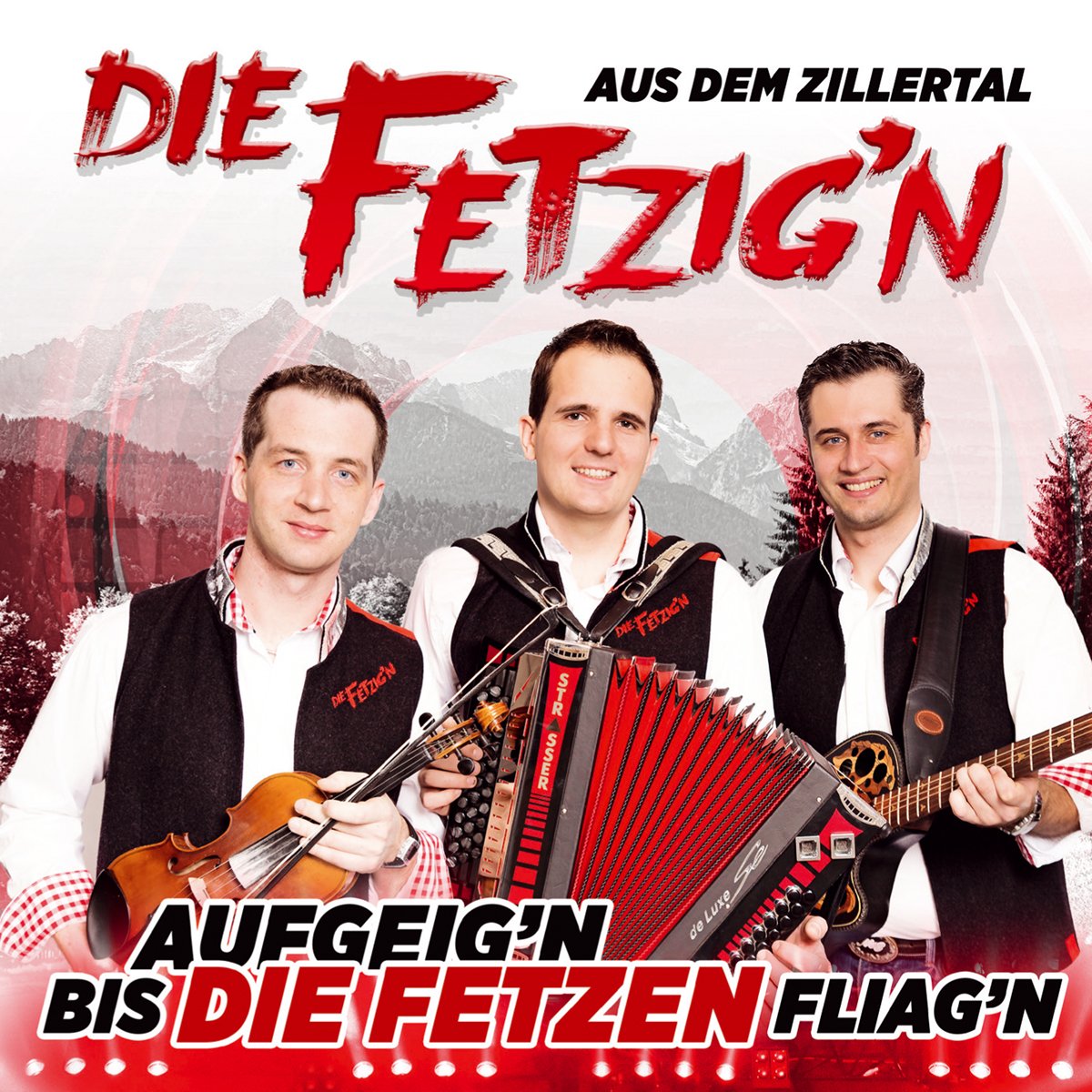 Aufgeig'n bis die Fetzen fliagn; incl. Duett mit den, Zellberg Buam; Mit einer Hand voll Musi; Mei Geign tanzt an Boarischen; Bekannt aus dem Musikantenstadl German Schlager & Volksmusik