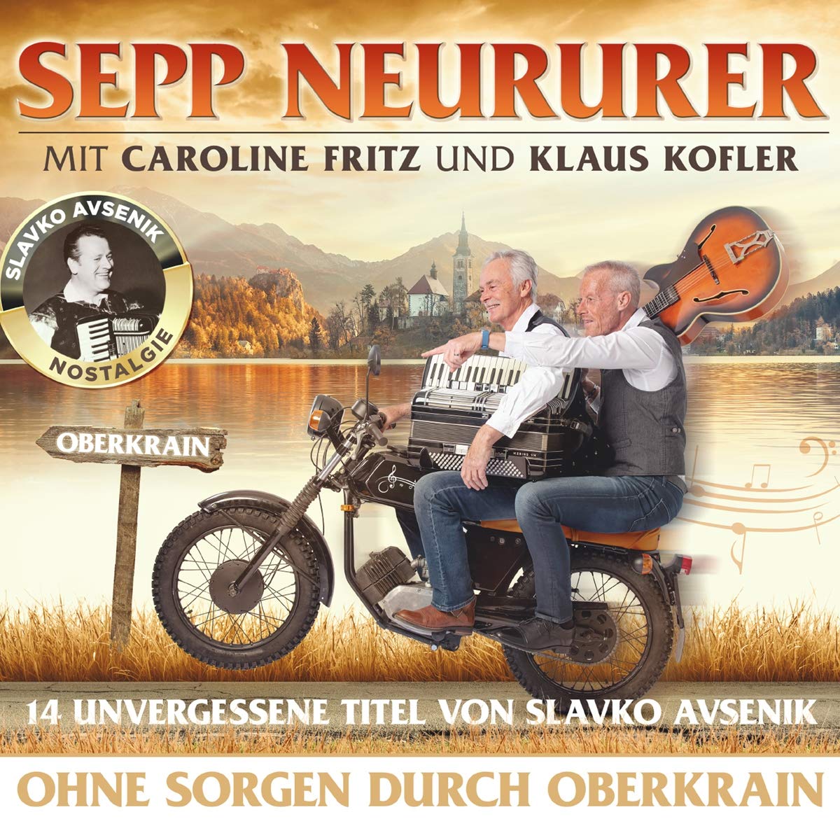 Ohne Sorgen durch Oberkrain cd