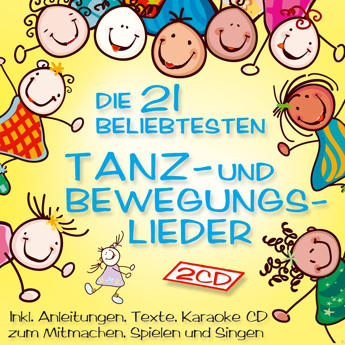 Die 21 beliebtesten Tanz-u.Bewegungslieder Music