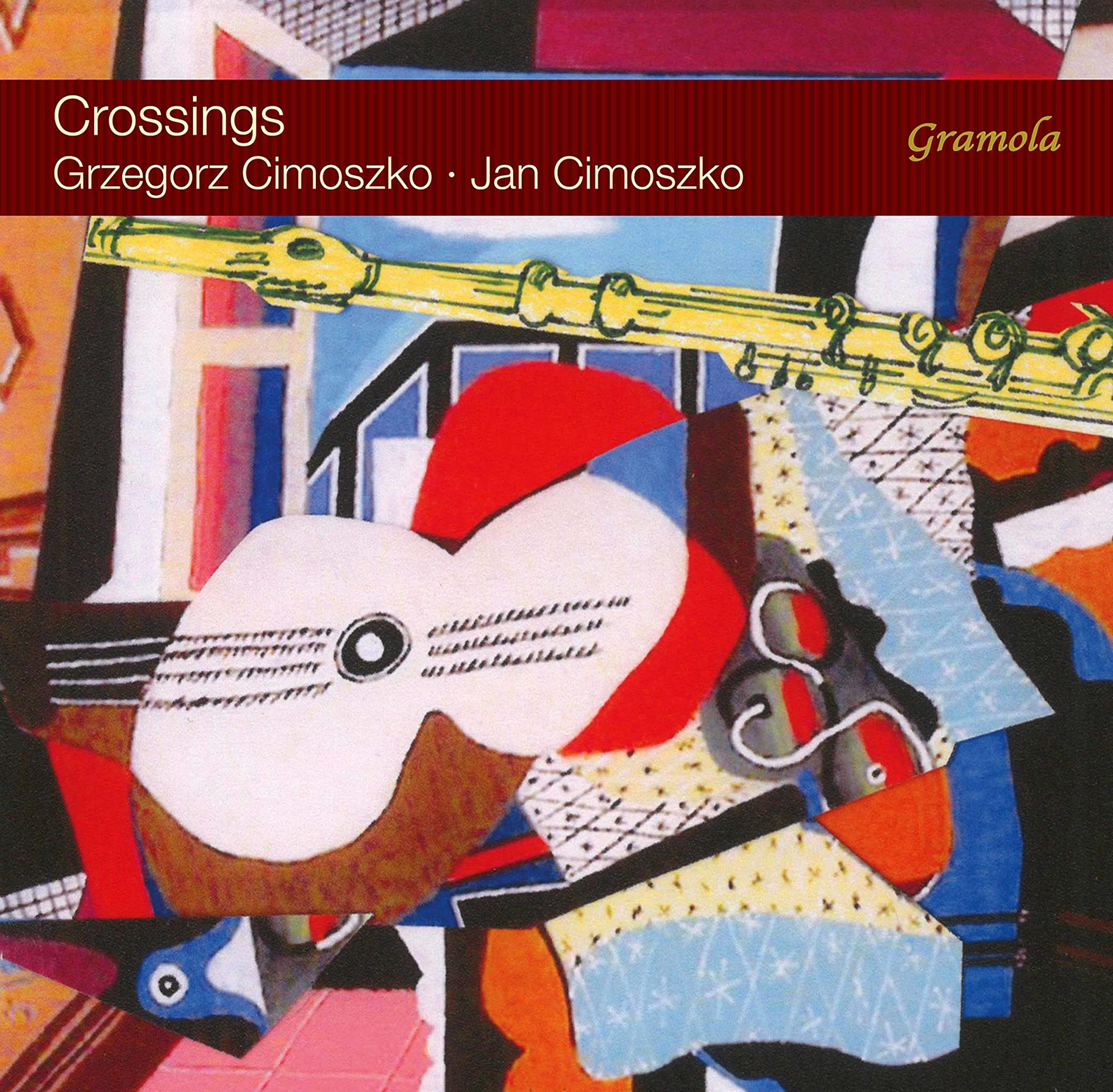 Crossings/Oeuvres pour Flûte et Guitare cd