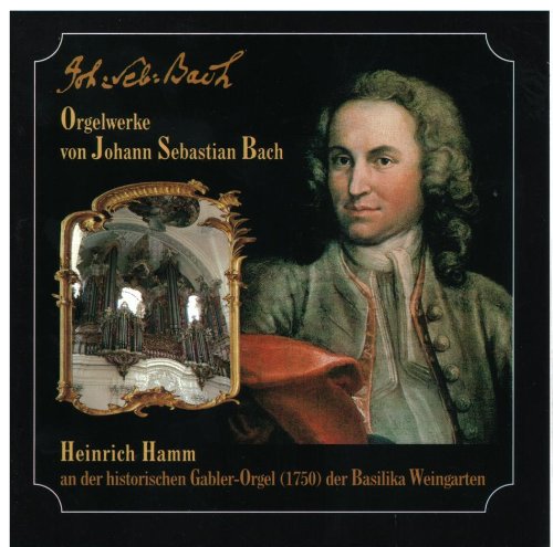 Heinrich Hamm an der Historischen Gabler-Orgel (1750) der Basilika Weingarten cd