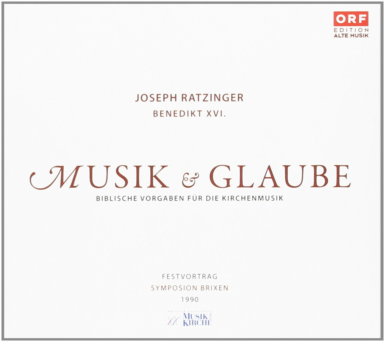 Musique Et Foi - Instructions Biblique Pour La Musique D'Eglise Classical