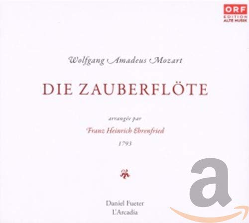 L Arcadia Ensemble/Fueter - Die Zauberflote (Flute Quartet & Na cd