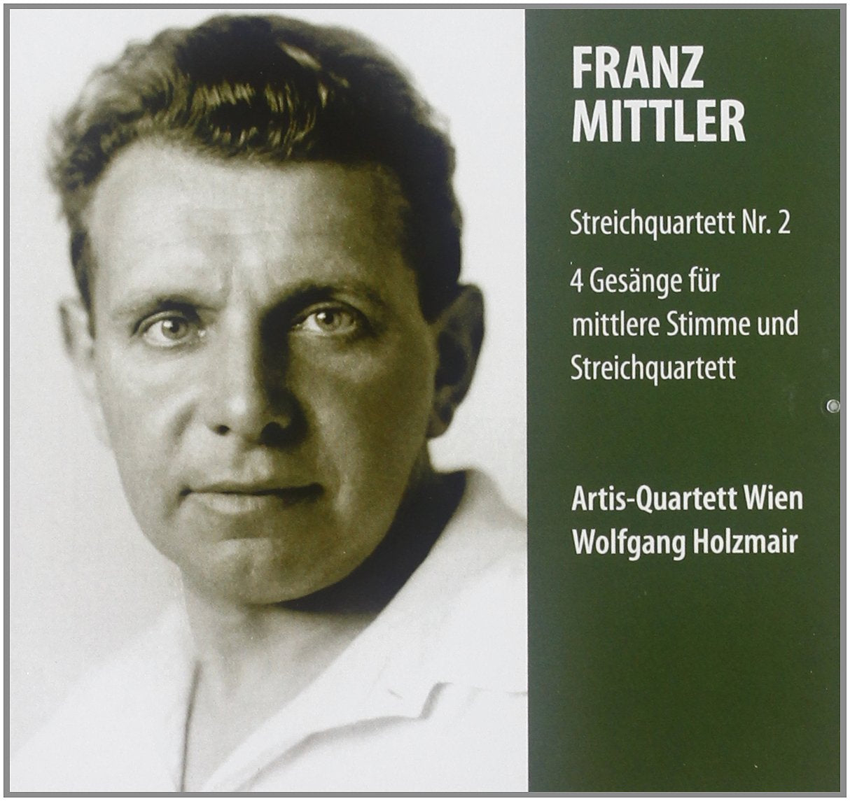 Holzmaier/Artis Quartett Wien - String Quartet No.2/4 Songs Music