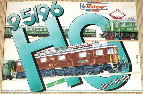 Roco HO Katalog 1995/96 - ROCO Modellspielwaren Salzburg: 0m - 0 - H0 - H0e Books