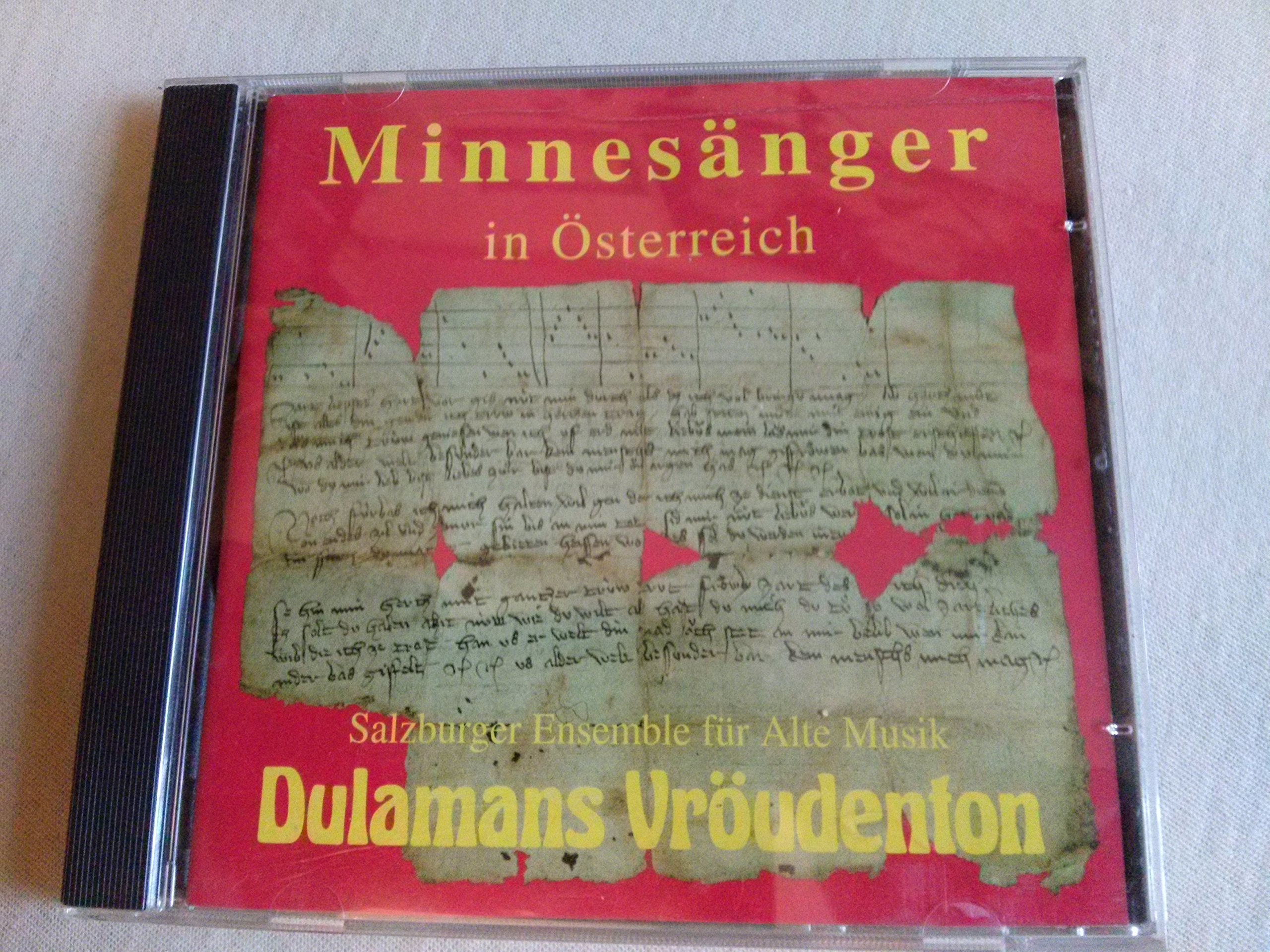 Minnesnger in Sterreich cd