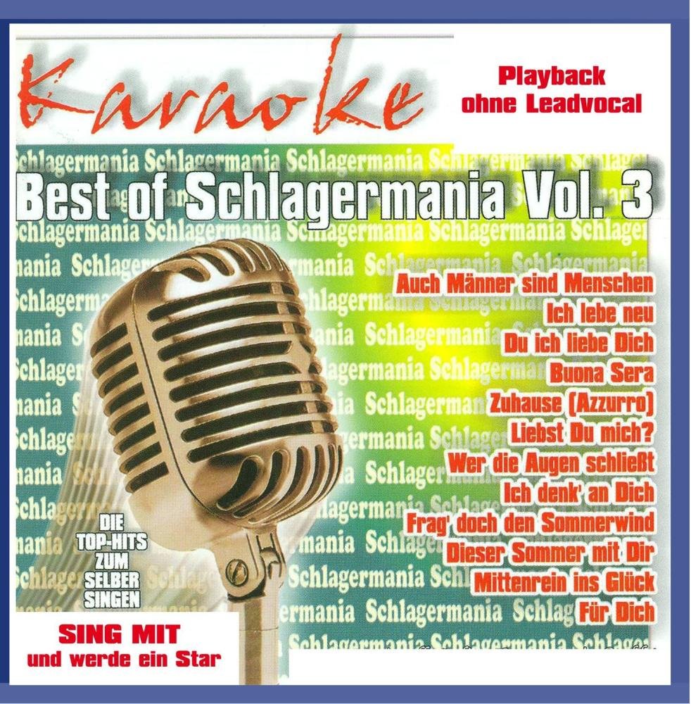 Best of Schlagermania Vol.3 - Karaoke Music