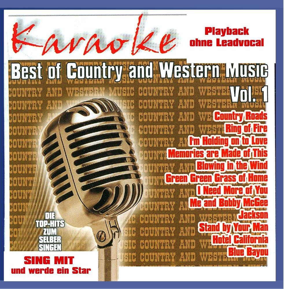 Best of Country and Western Music Vol.1 - Karaoke Music