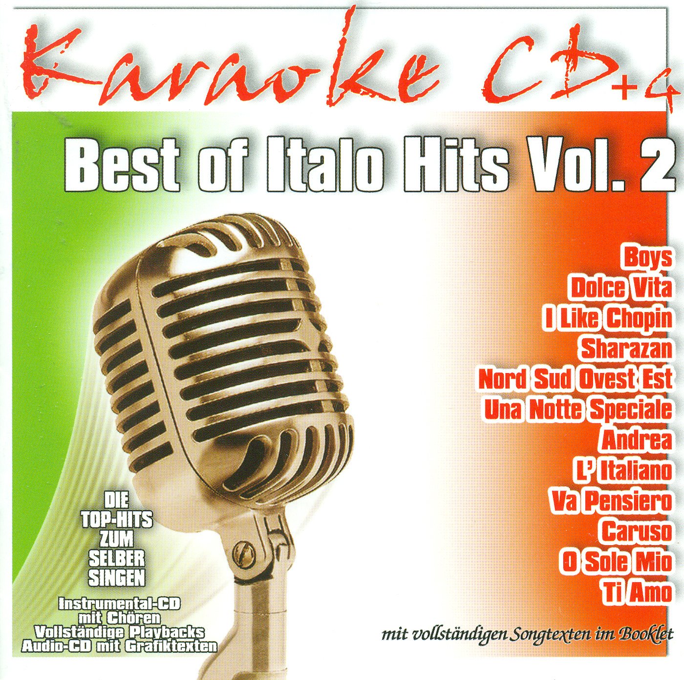 Best of Italo Hits Vol.2 - Karaoke Music