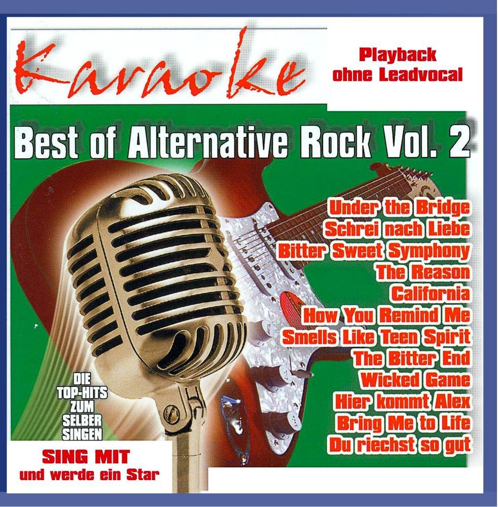 Best of Alternative Rock Vol.2-Karaoke CDG cd