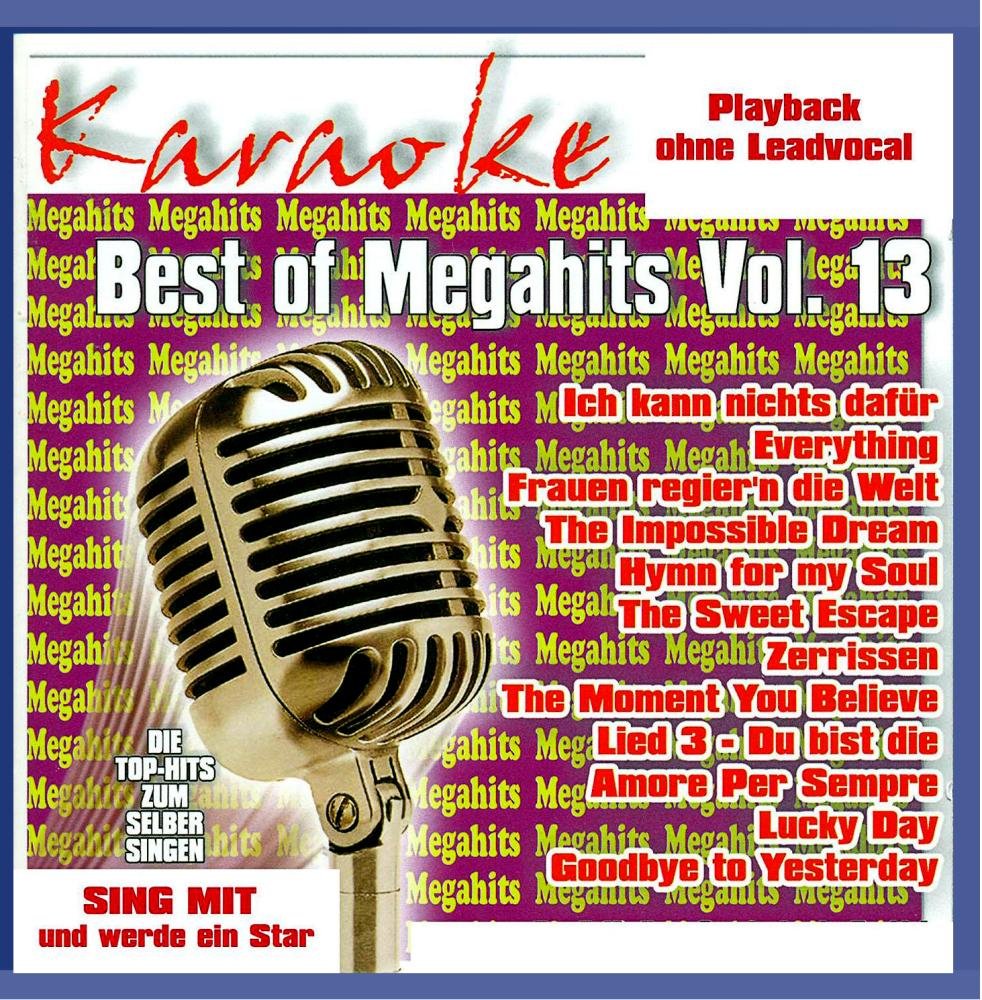 Best of Megahits Vol.13 (CDG) cd