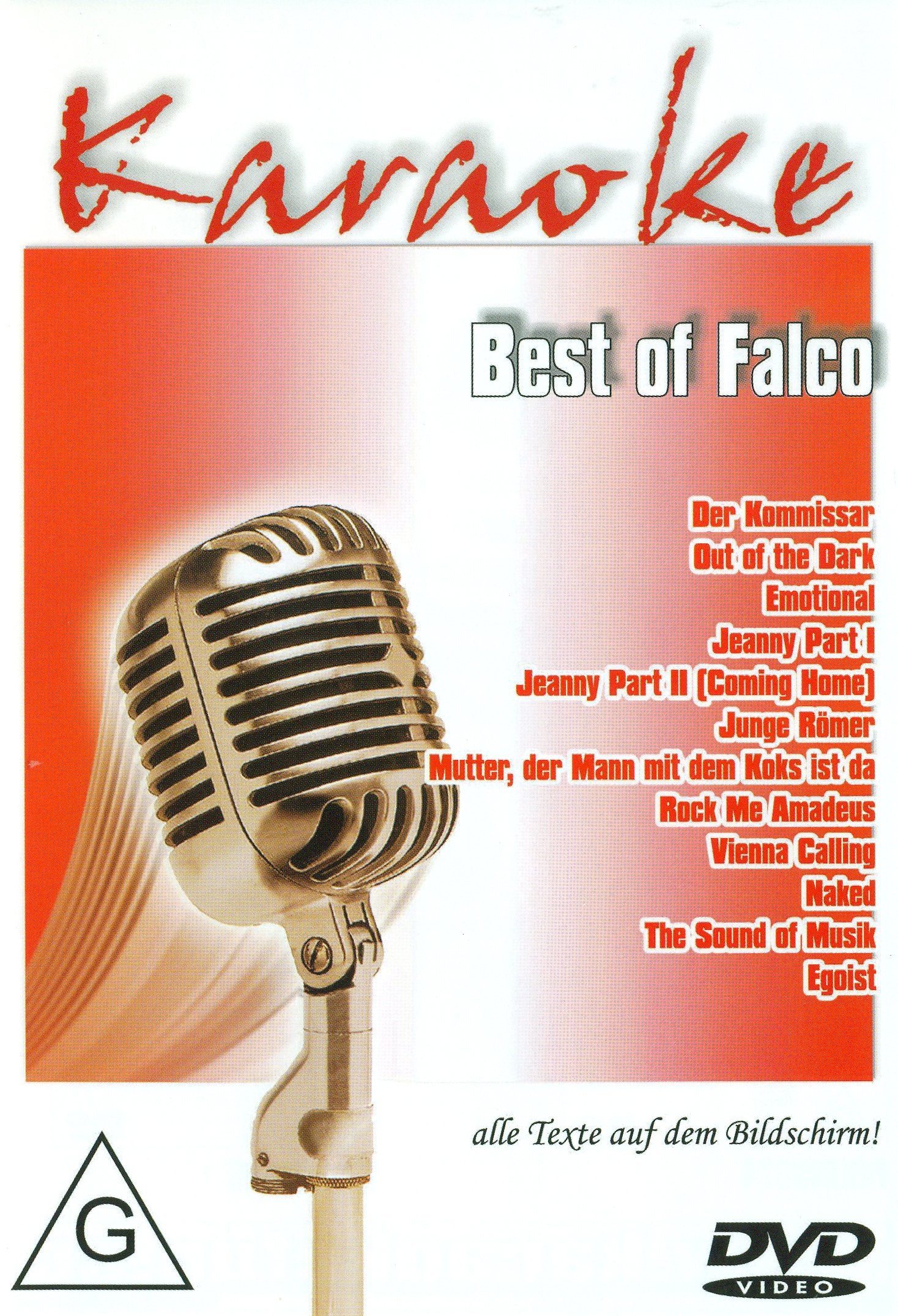 Karaoke - Best of Falco Music