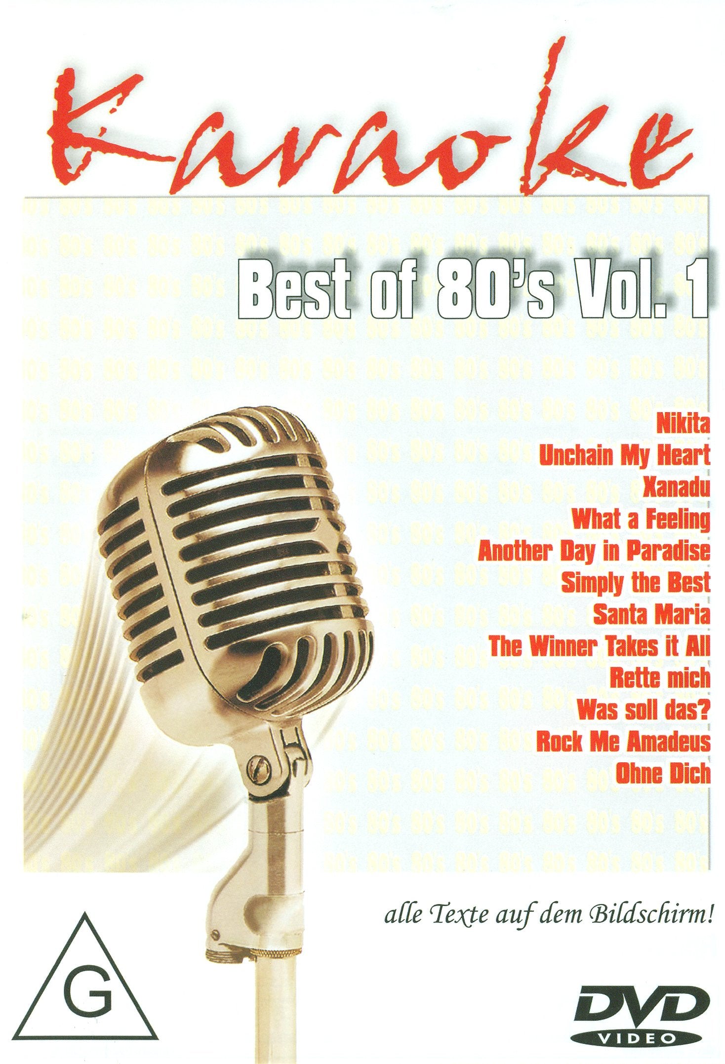 Karaoke - Best of 80's Vol. 1 Music