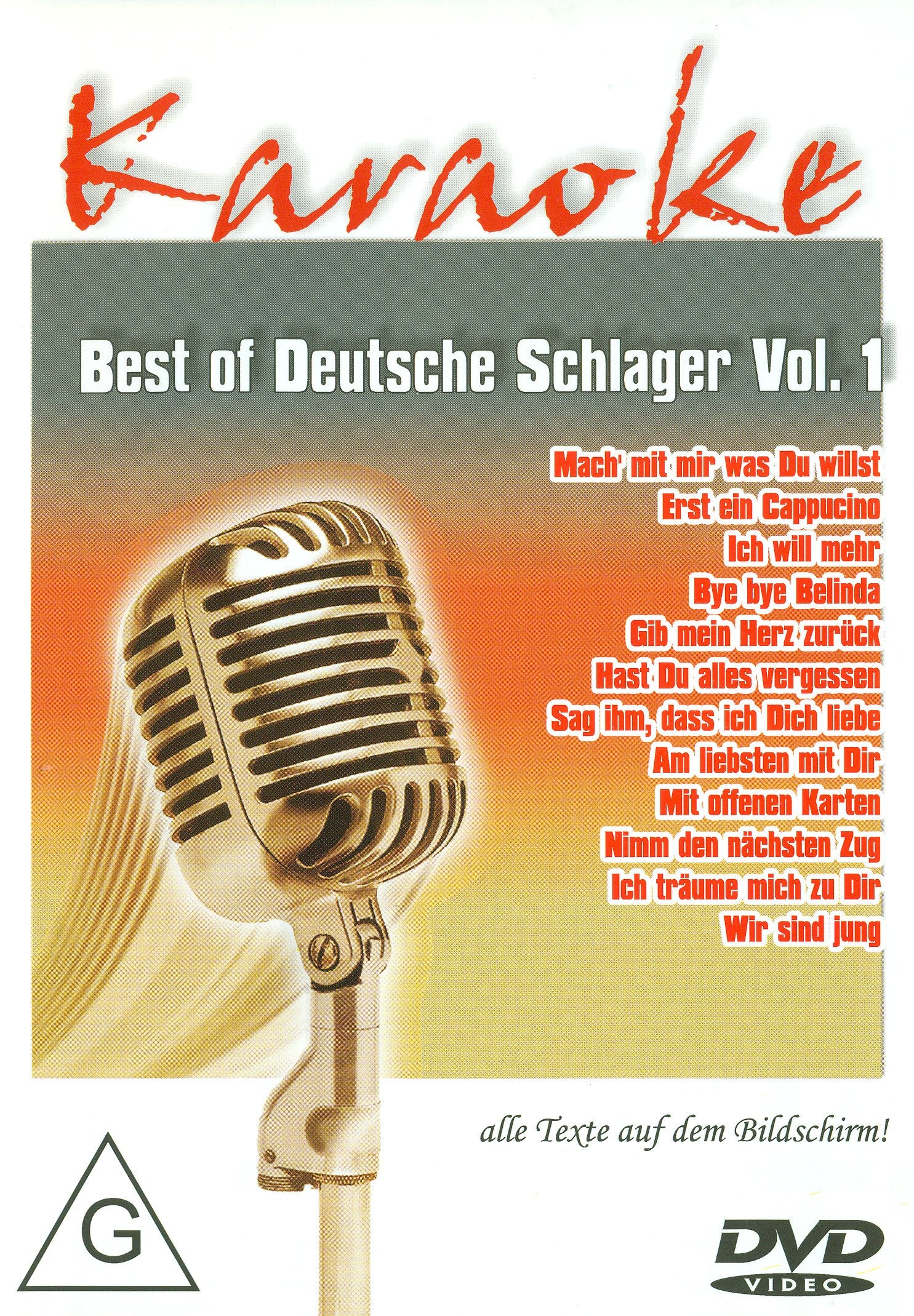 Karaoke - Best of Deutsche Schlager Vol. 1 Music