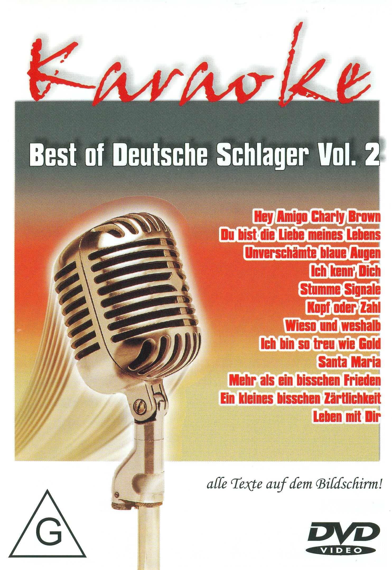 Karaoke - Best of Deutsche Schlager Vol. 2 Music