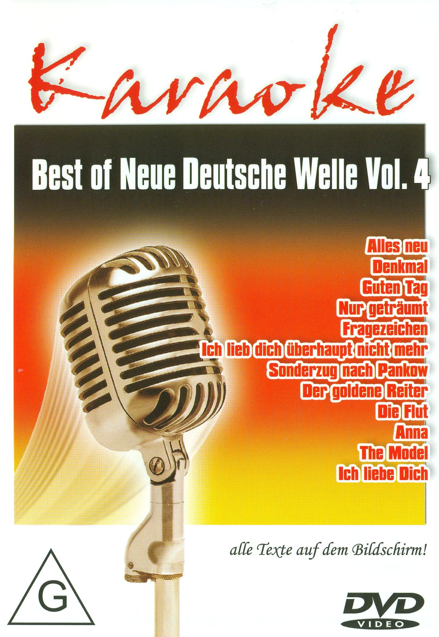 Karaoke - Best of Neue Deutsche Welle Vol. 4 Music