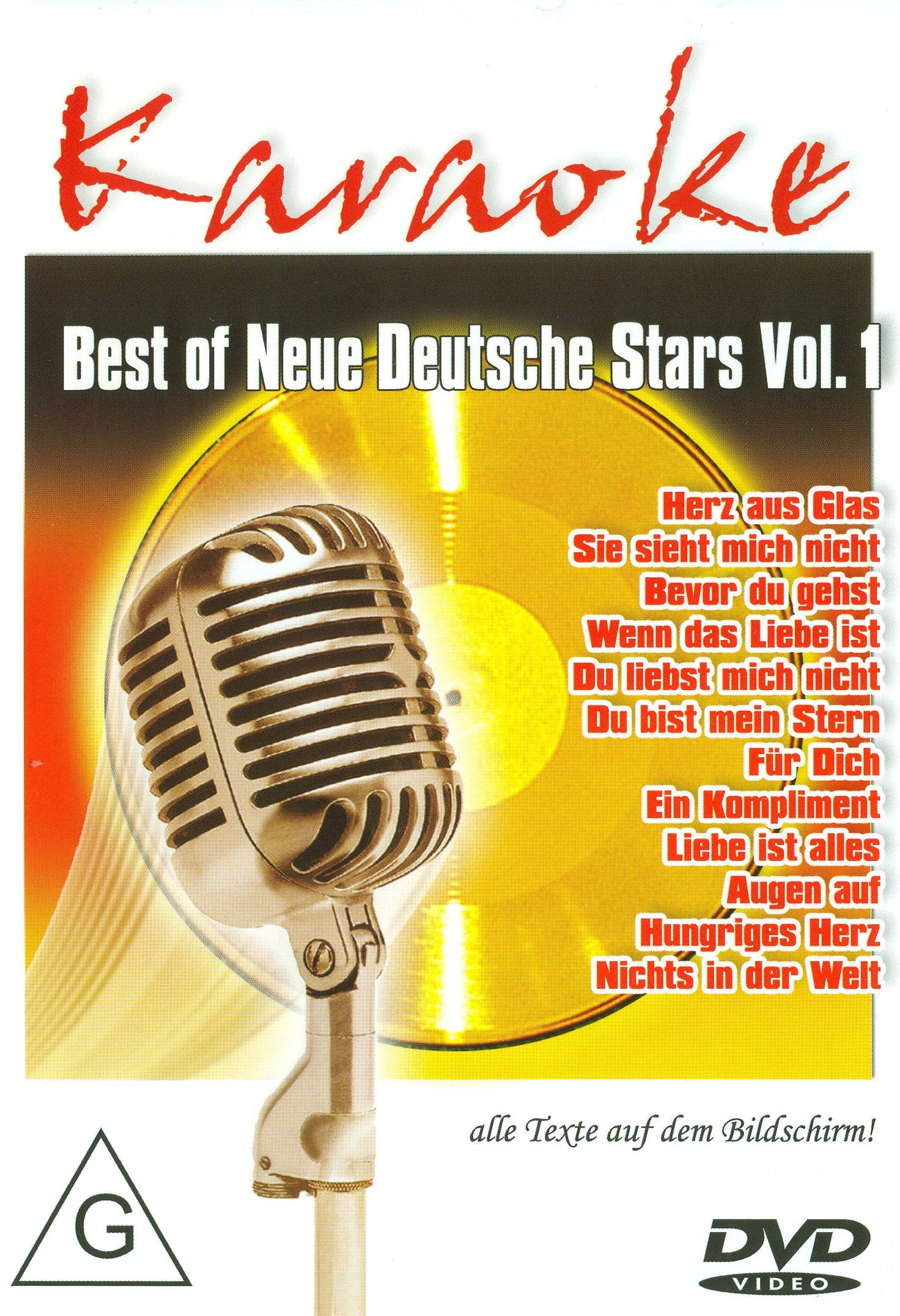 Karaoke - Best of Neue Deutsche Stars Vol. 1 Films