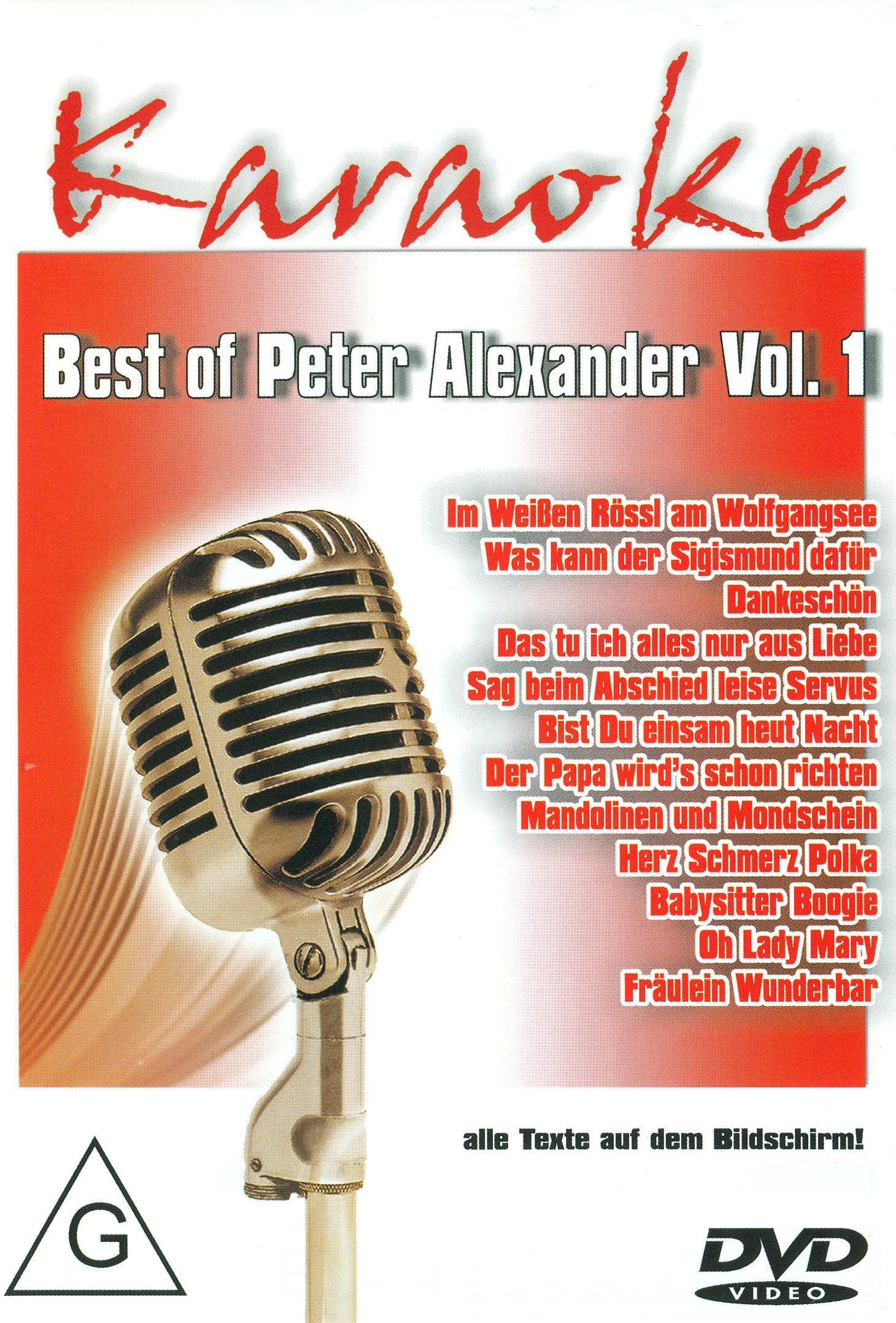 Karaoke - Best of Peter Alexander Vol. 1 Movies