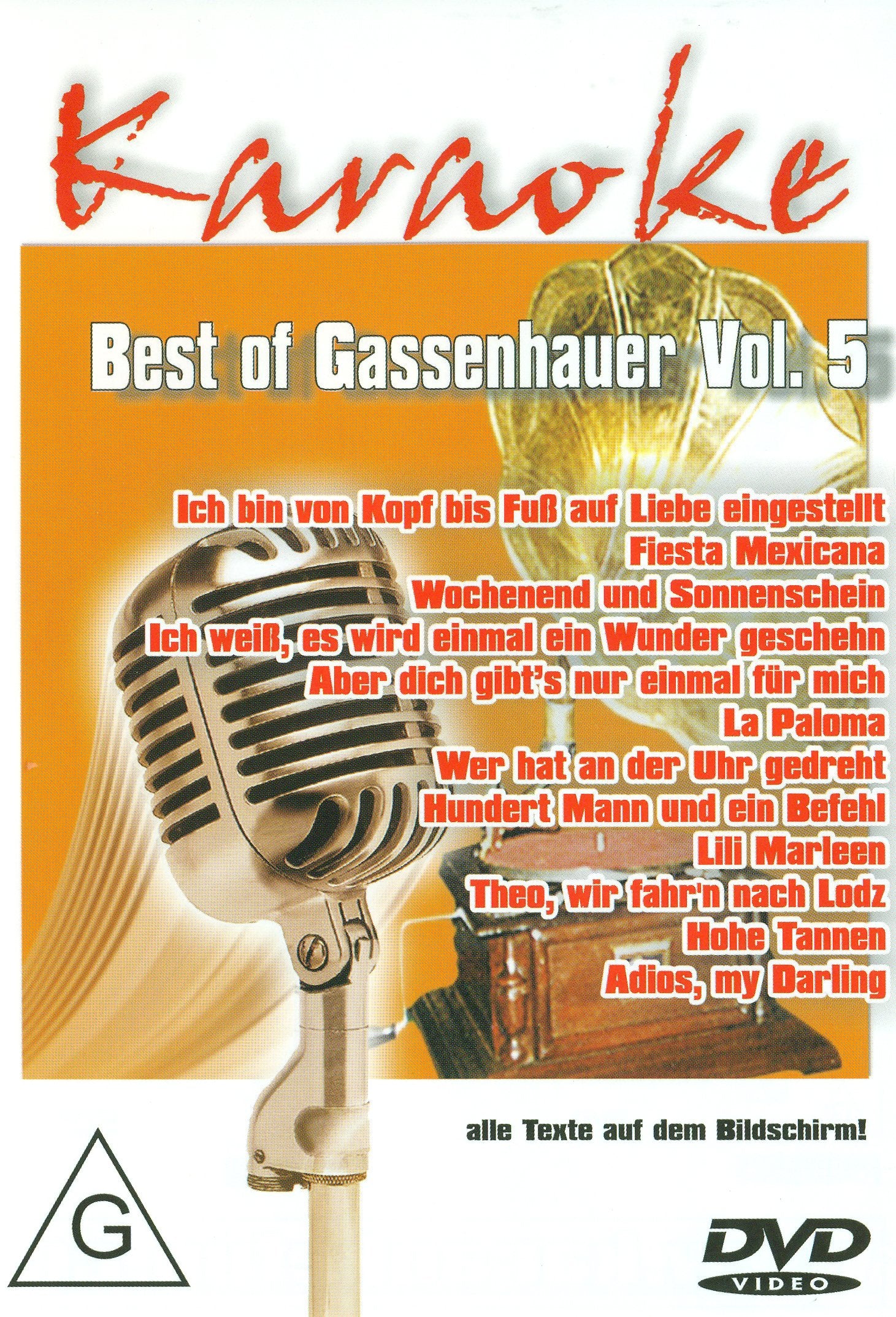 Karaoke - Best of Gassenhauer Vol. 5 Films