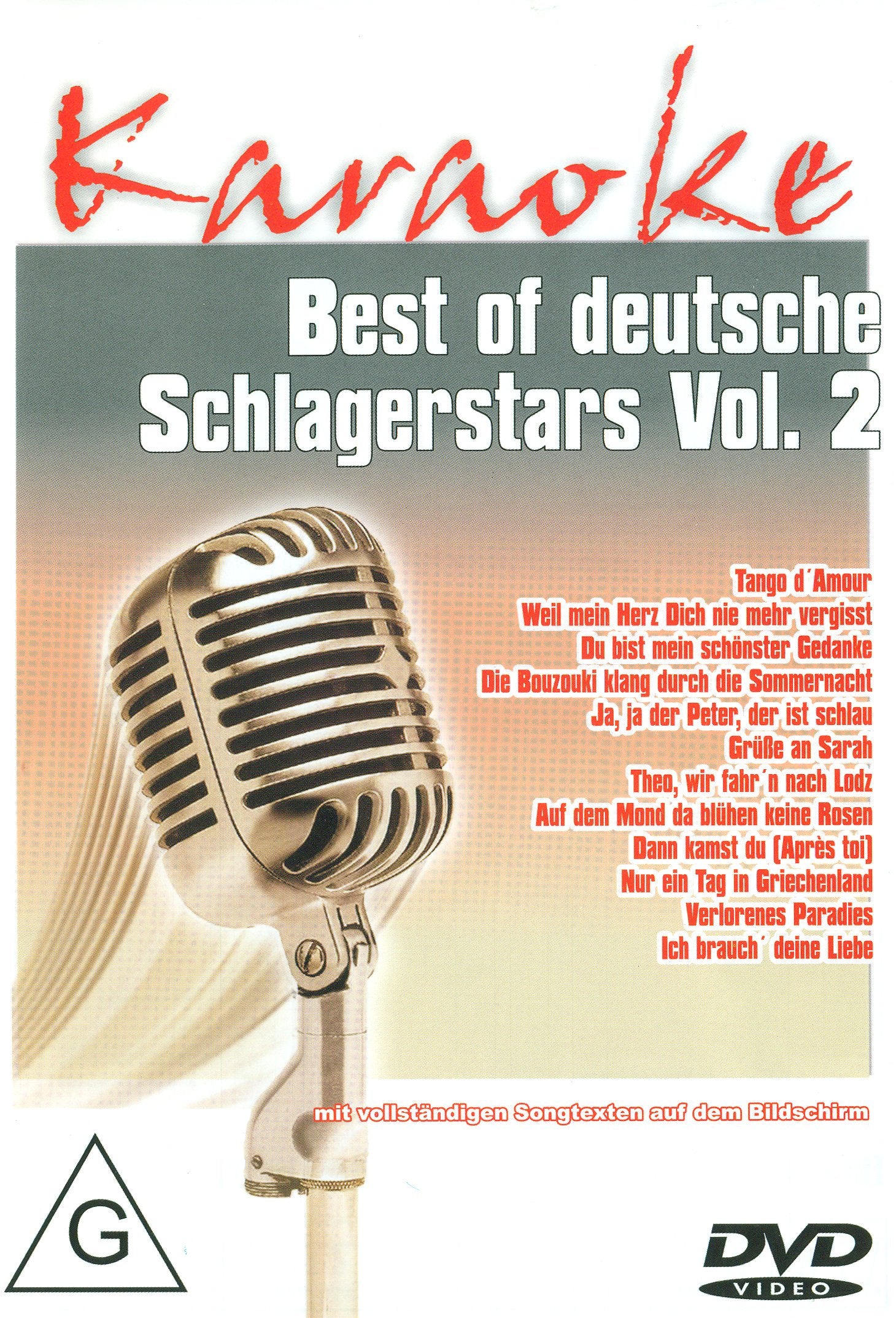 Karaoke - Best of deutsche Schlagerstars Vol. 2 Movies
