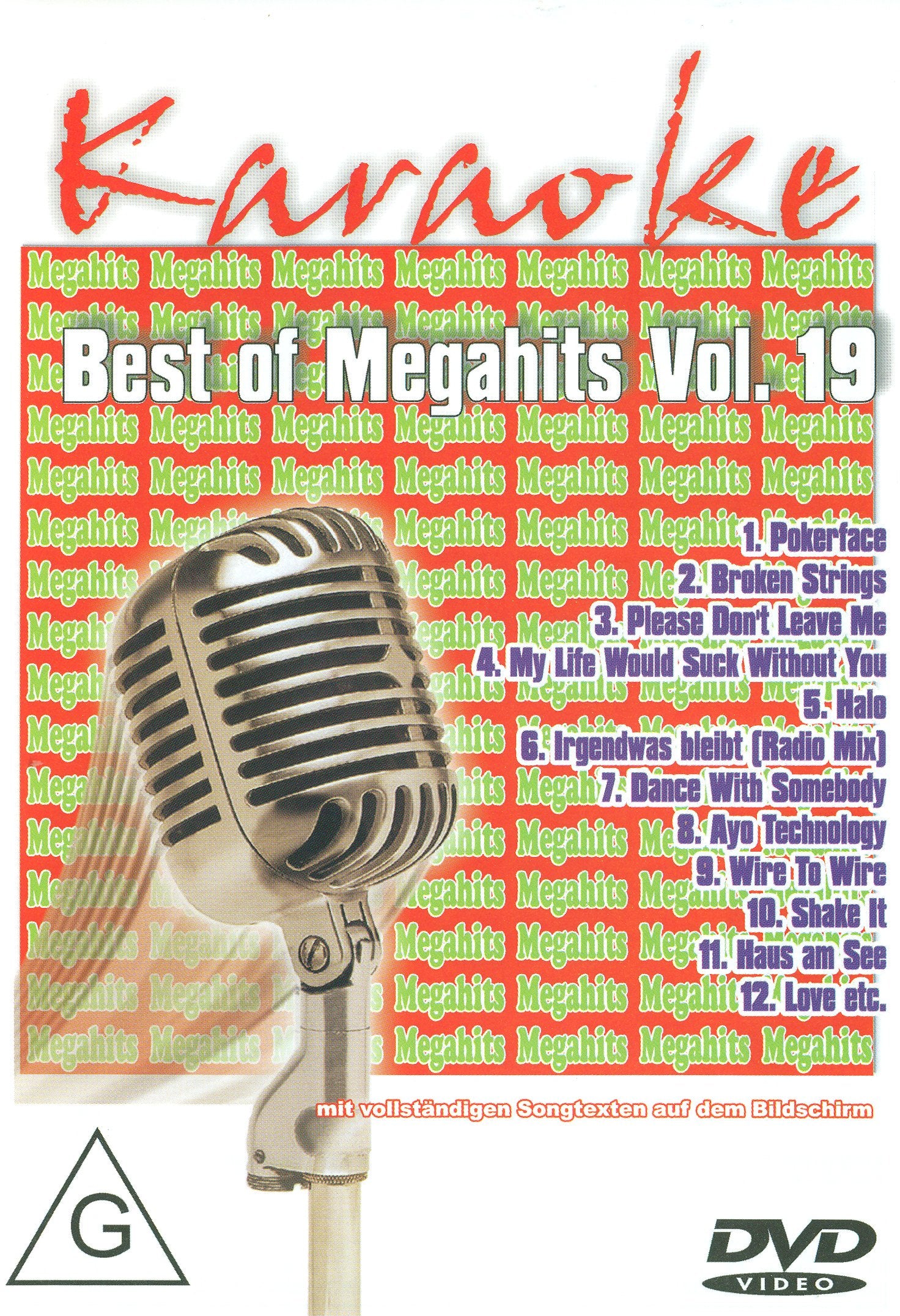Karaoke - Best of Megahits Vol. 19 Films