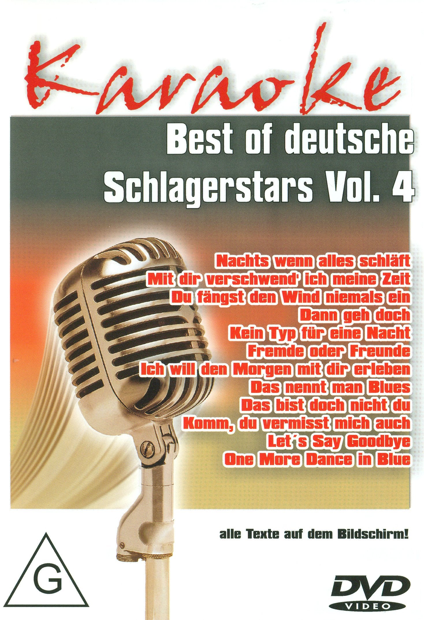 Karaoke - Best of deutsche Schlagerstars Vol. 4 Films