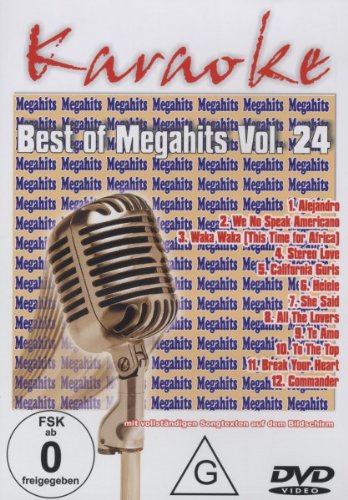 Karaoke DVD - Best of Megahits Vol. 24 Films