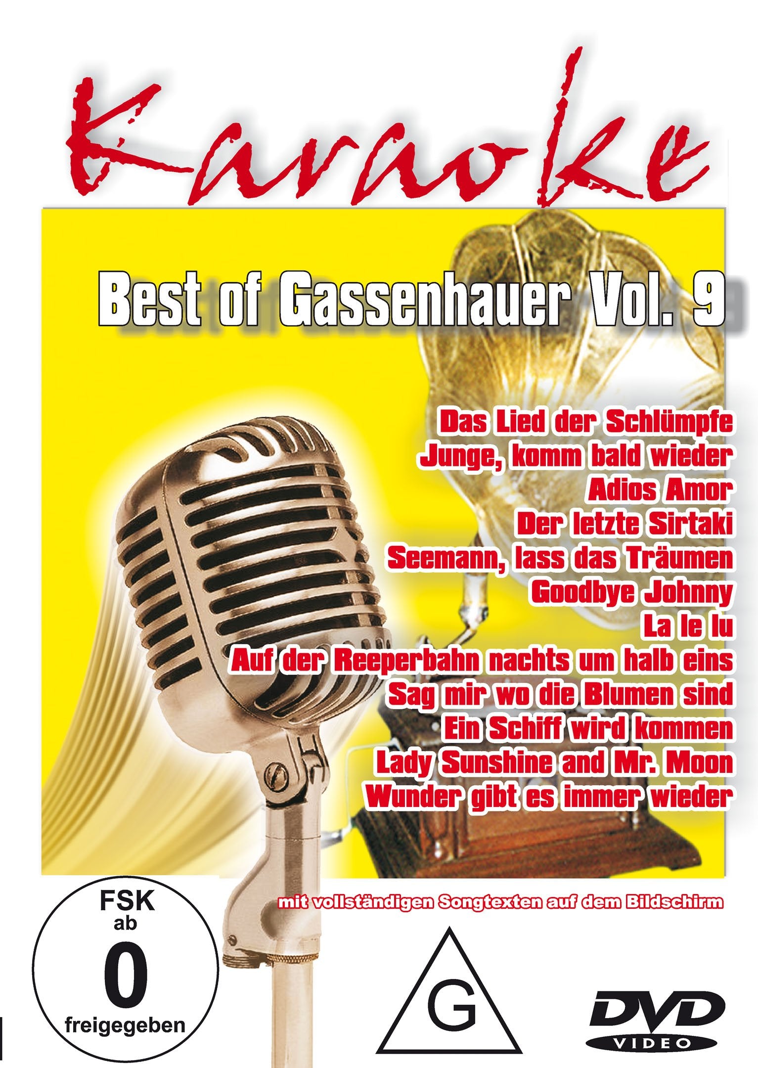 Karaoke - Best of Gassenhauer Vol. 9 Films