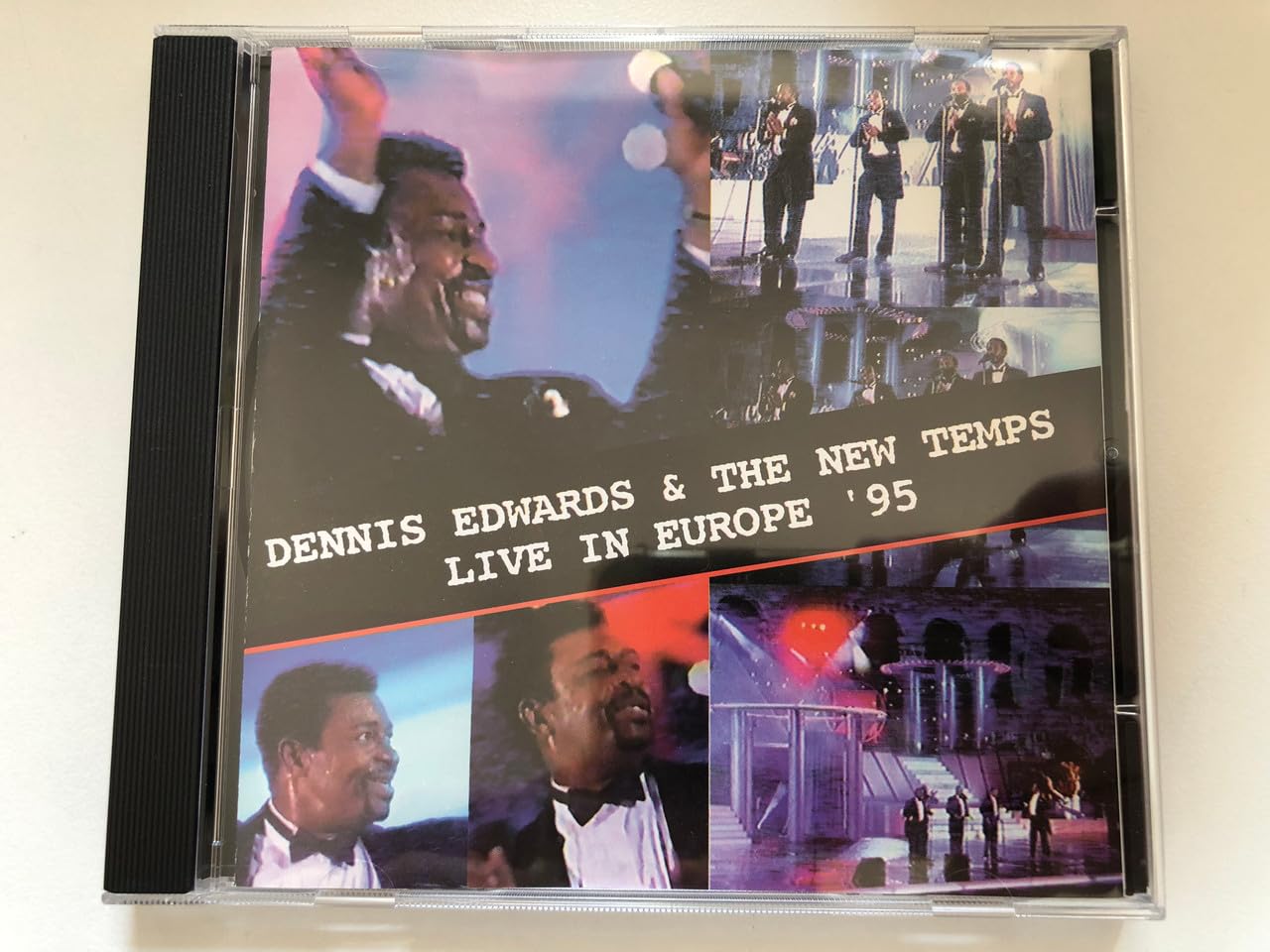 Live in Europe '95 (& The New Temps) Funk, R&B & Soul