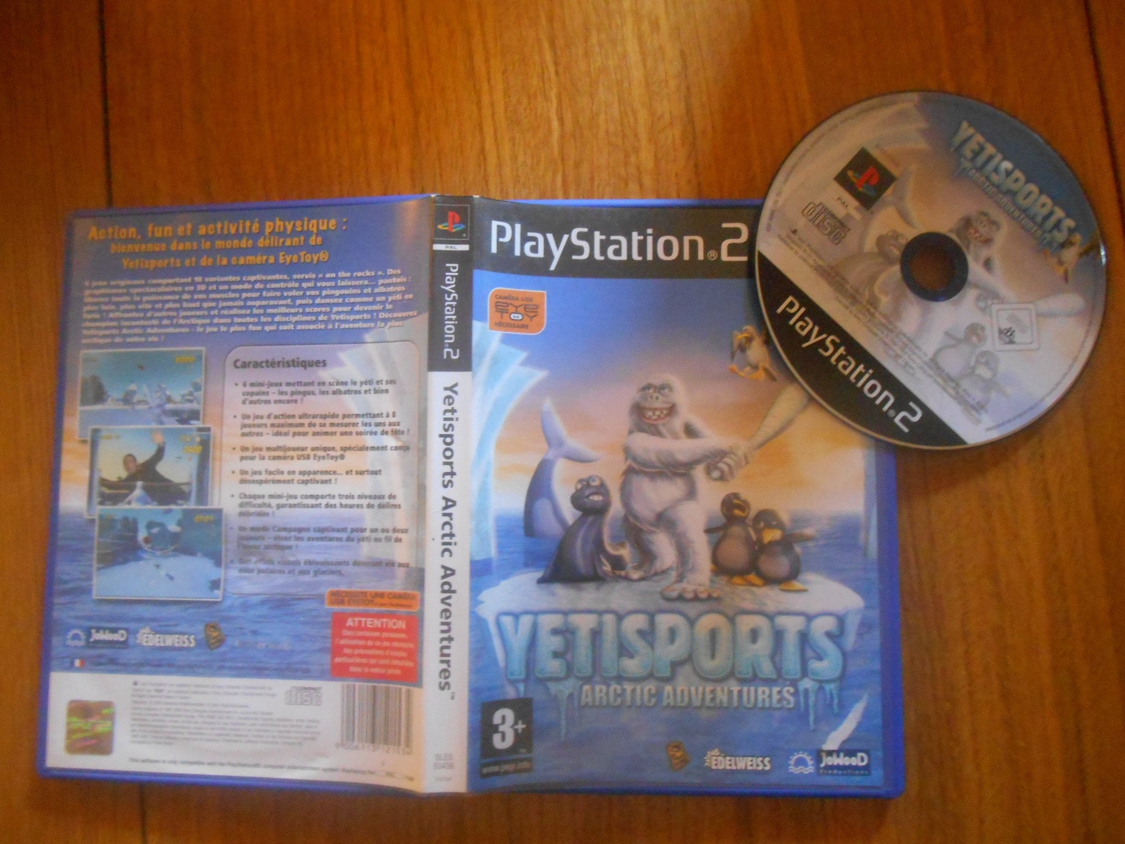Yeti Sports Arctic Adventures (PS2/Eye Toy) Games