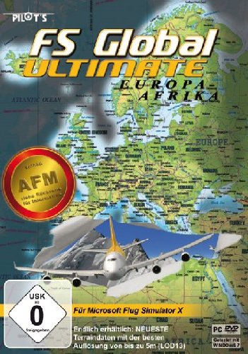 Flight Simulator X - FS Global Ultimate: Europa - Afrika PC