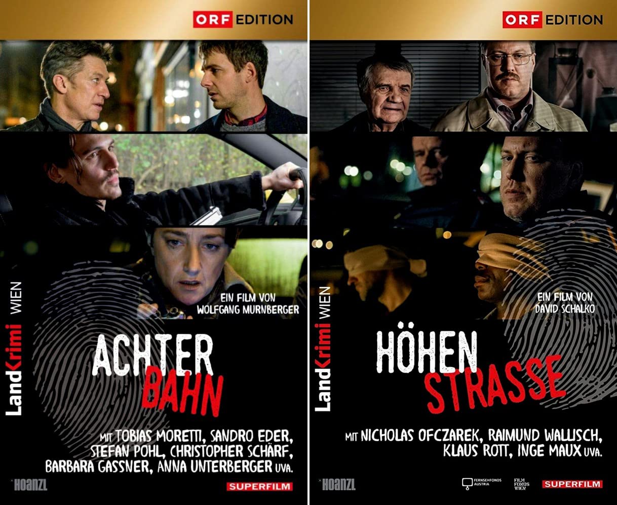 2x Landkrimi Wien: Achterbahn + Höhenstrasse Box sets