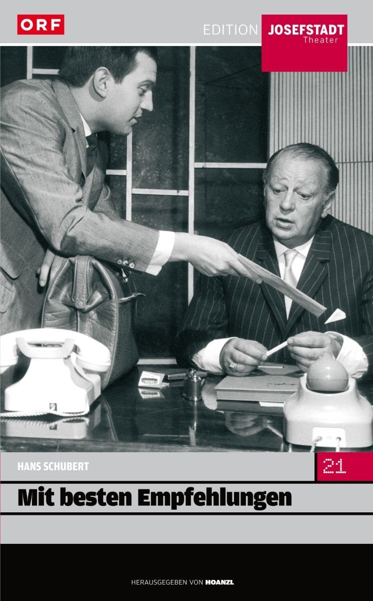 Mit besten Empfehlungen (Hans Schubert) - Edition Josefstadt Films
