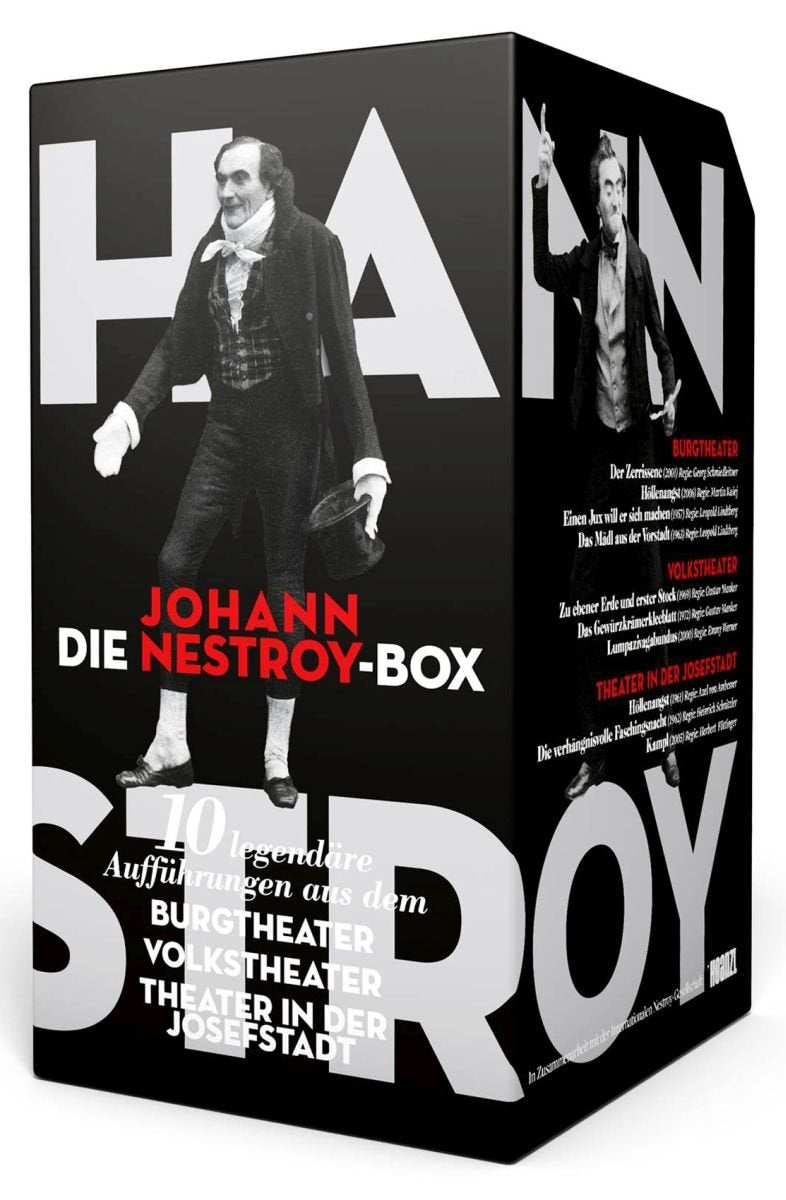 Jubiläumsbox - Die Johann Nestroy-Box dvd